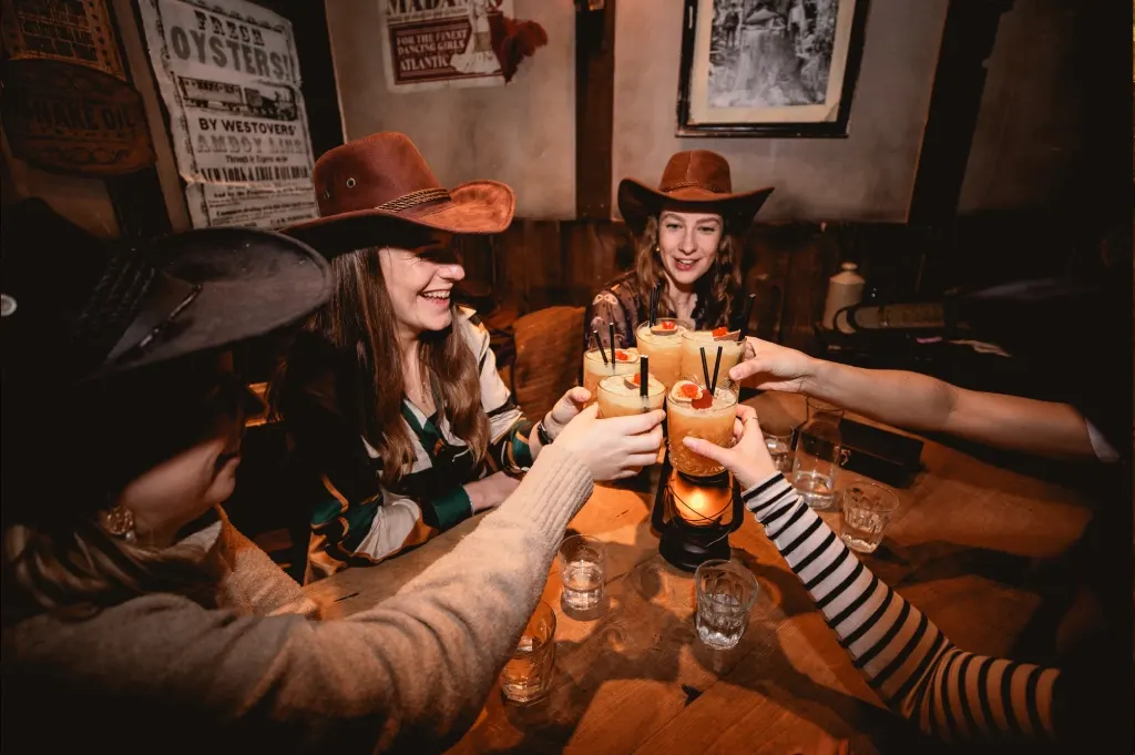 Wild West birthday experience Brisbane - Team Bonding at Moonshine Saloon Brisbane